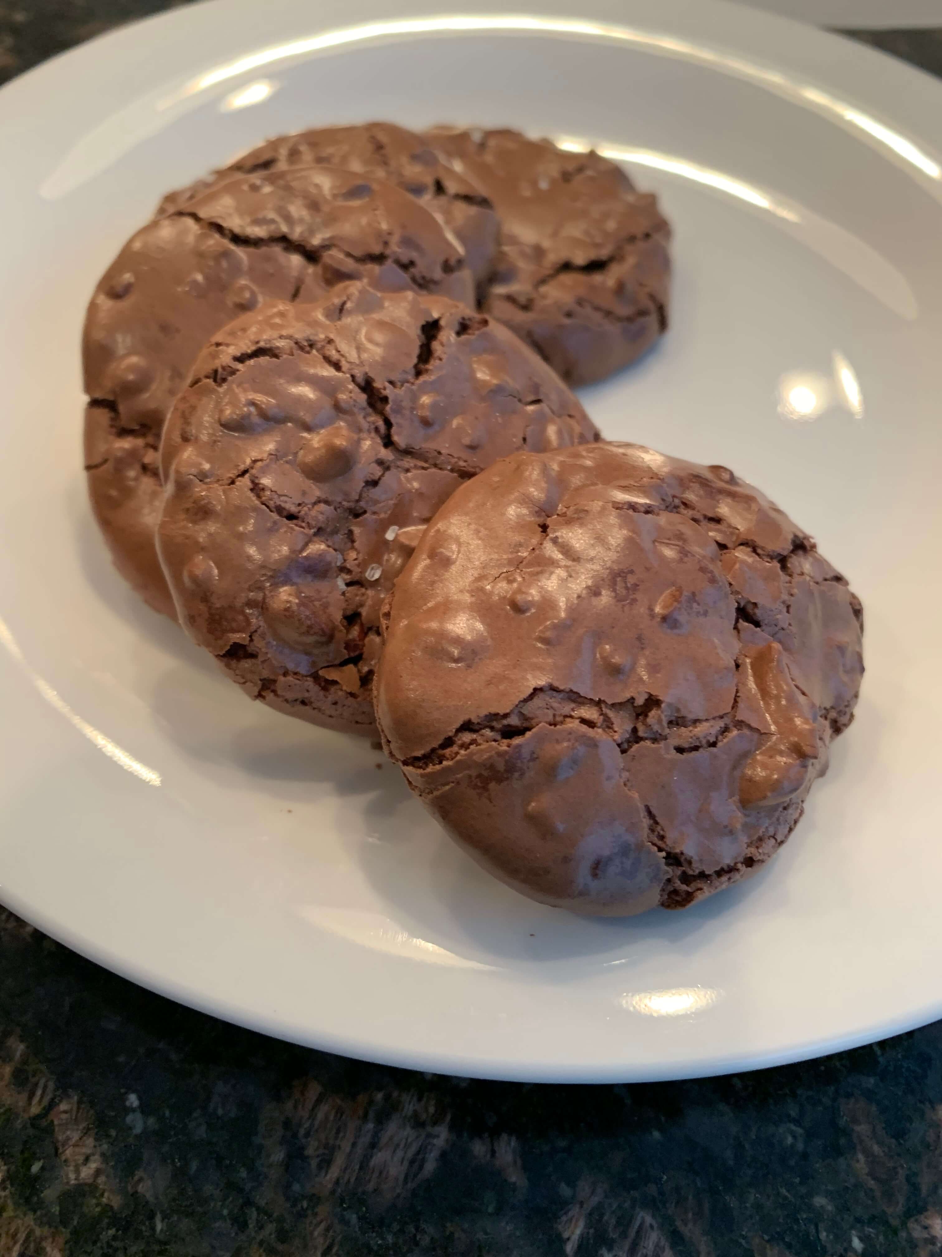 Chocolate Chewies with Pecans - Showcasing My Scrumptious Culinary Delights